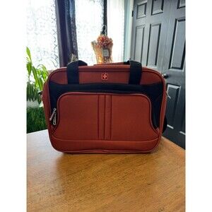 Wenger Swiss Gear Red Tote Bag Overnight Weekend Carry On Bag 15x12x7